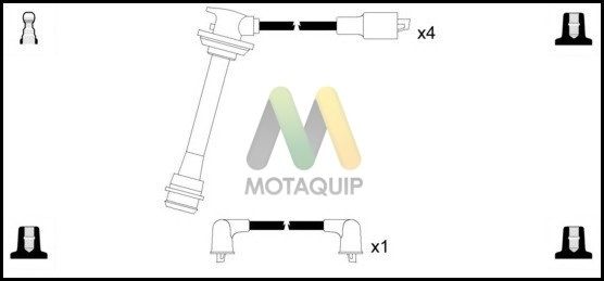 MOTAQUIP uždegimo laido komplektas LDRL1780