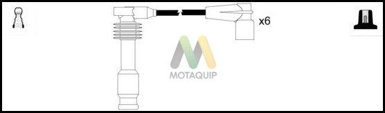 MOTAQUIP Комплект проводов зажигания LDRL1785