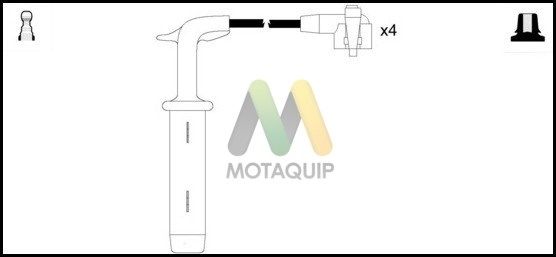 MOTAQUIP Комплект проводов зажигания LDRL1787