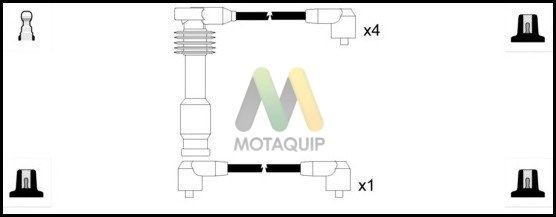 MOTAQUIP uždegimo laido komplektas LDRL1797