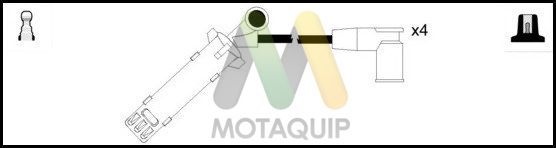 MOTAQUIP Комплект проводов зажигания LDRL1856