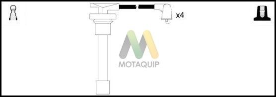 MOTAQUIP uždegimo laido komplektas LDRL704