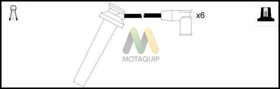 MOTAQUIP Комплект проводов зажигания LDRL829