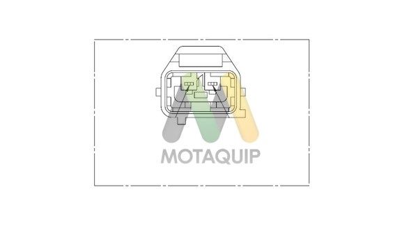 MOTAQUIP jutiklis, skirstomojo veleno padėtis LVCP171