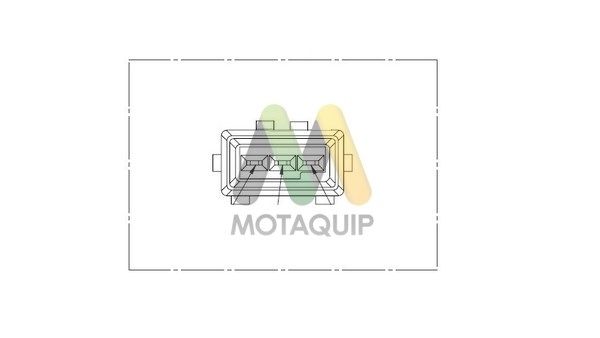 MOTAQUIP jutiklis, skirstomojo veleno padėtis LVCP285