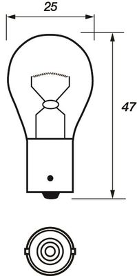 MOTAQUIP lemputė, papildomas stabdžių žibintas LVEB382