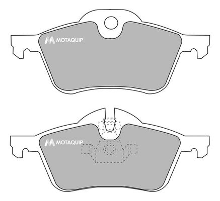 MOTAQUIP Комплект тормозных колодок, дисковый тормоз LVXL1002