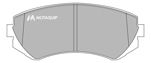 MOTAQUIP Комплект тормозных колодок, дисковый тормоз LVXL1004