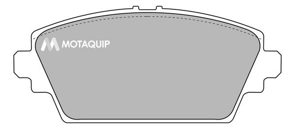 MOTAQUIP stabdžių trinkelių rinkinys, diskinis stabdys LVXL1005