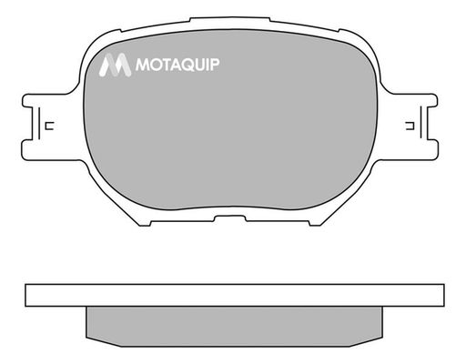 MOTAQUIP stabdžių trinkelių rinkinys, diskinis stabdys LVXL1011