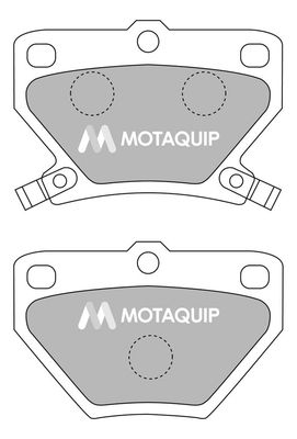 MOTAQUIP Комплект тормозных колодок, дисковый тормоз LVXL1013