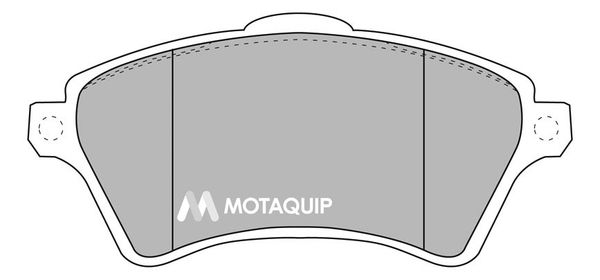 MOTAQUIP stabdžių trinkelių rinkinys, diskinis stabdys LVXL1025