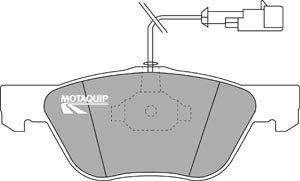 MOTAQUIP stabdžių trinkelių rinkinys, diskinis stabdys LVXL1030