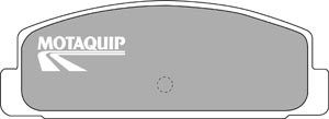 MOTAQUIP stabdžių trinkelių rinkinys, diskinis stabdys LVXL1065