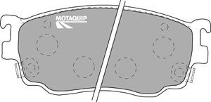 MOTAQUIP stabdžių trinkelių rinkinys, diskinis stabdys LVXL1068