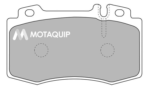 MOTAQUIP Комплект тормозных колодок, дисковый тормоз LVXL1073