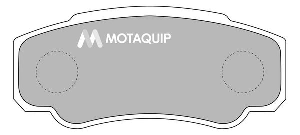 MOTAQUIP stabdžių trinkelių rinkinys, diskinis stabdys LVXL1089