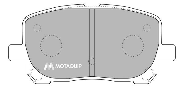 MOTAQUIP Комплект тормозных колодок, дисковый тормоз LVXL1103