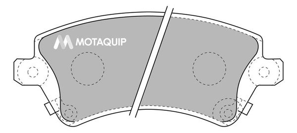 MOTAQUIP stabdžių trinkelių rinkinys, diskinis stabdys LVXL1105