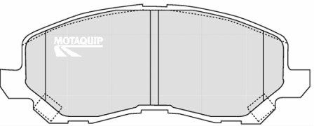 MOTAQUIP Комплект тормозных колодок, дисковый тормоз LVXL1155