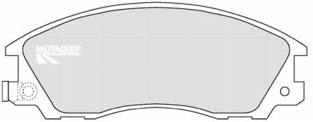 MOTAQUIP Комплект тормозных колодок, дисковый тормоз LVXL1192
