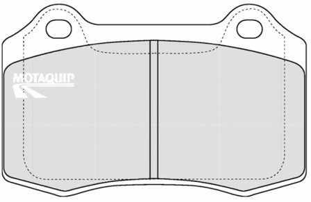 MOTAQUIP Комплект тормозных колодок, дисковый тормоз LVXL1196