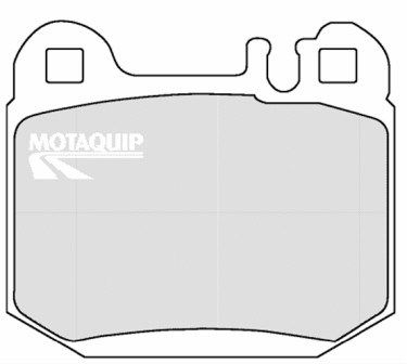 MOTAQUIP Комплект тормозных колодок, дисковый тормоз LVXL1214
