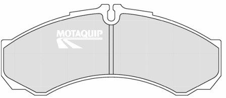 MOTAQUIP Комплект тормозных колодок, дисковый тормоз LVXL1245