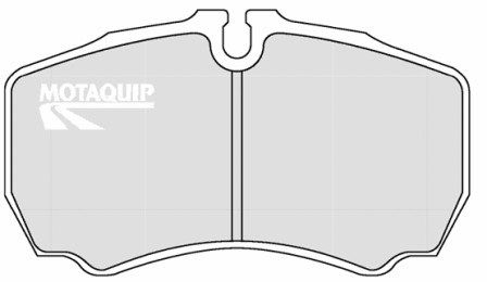 MOTAQUIP Комплект тормозных колодок, дисковый тормоз LVXL1246