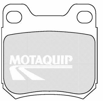 MOTAQUIP stabdžių trinkelių rinkinys, diskinis stabdys LVXL1298