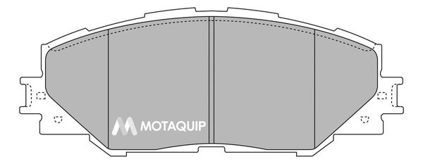 MOTAQUIP stabdžių trinkelių rinkinys, diskinis stabdys LVXL1306