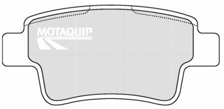MOTAQUIP stabdžių trinkelių rinkinys, diskinis stabdys LVXL1309