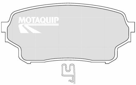 MOTAQUIP Комплект тормозных колодок, дисковый тормоз LVXL1331