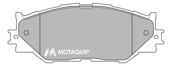 MOTAQUIP stabdžių trinkelių rinkinys, diskinis stabdys LVXL1352