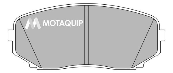 MOTAQUIP stabdžių trinkelių rinkinys, diskinis stabdys LVXL1357