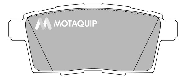 MOTAQUIP stabdžių trinkelių rinkinys, diskinis stabdys LVXL1358
