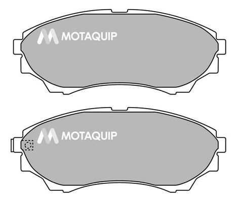 MOTAQUIP stabdžių trinkelių rinkinys, diskinis stabdys LVXL1359