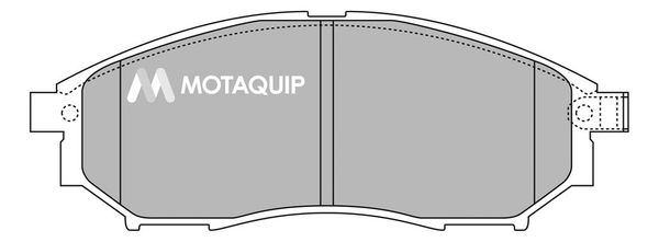 MOTAQUIP Комплект тормозных колодок, дисковый тормоз LVXL1371