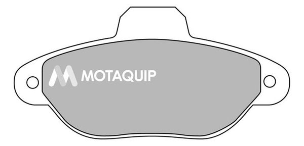 MOTAQUIP stabdžių trinkelių rinkinys, diskinis stabdys LVXL1409