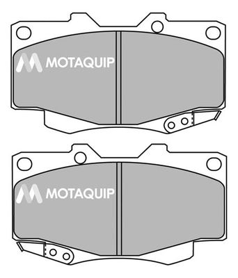 MOTAQUIP Комплект тормозных колодок, дисковый тормоз LVXL1430