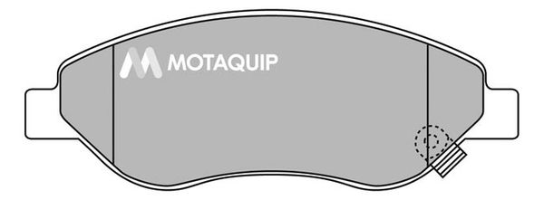 MOTAQUIP Комплект тормозных колодок, дисковый тормоз LVXL1451
