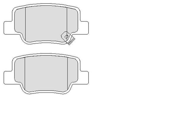 MOTAQUIP Комплект тормозных колодок, дисковый тормоз LVXL1674