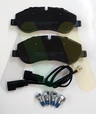 MOTAQUIP Комплект тормозных колодок, дисковый тормоз LVXL1744