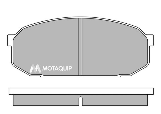 MOTAQUIP stabdžių trinkelių rinkinys, diskinis stabdys LVXL191