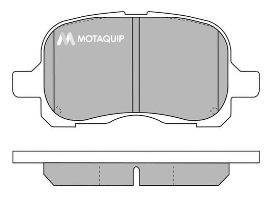 MOTAQUIP Комплект тормозных колодок, дисковый тормоз LVXL209