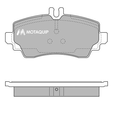 MOTAQUIP Комплект тормозных колодок, дисковый тормоз LVXL232