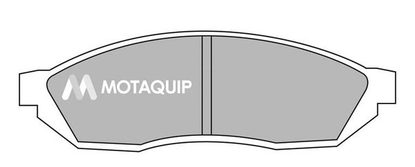 MOTAQUIP Комплект тормозных колодок, дисковый тормоз LVXL264