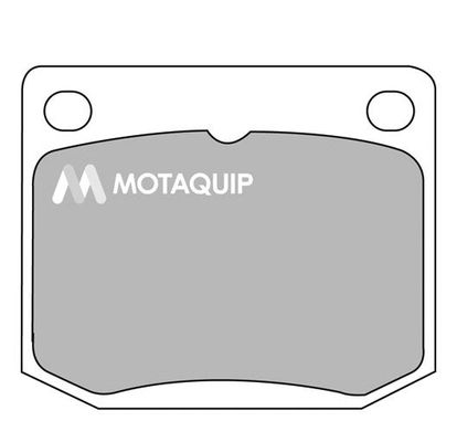 MOTAQUIP stabdžių trinkelių rinkinys, diskinis stabdys LVXL289