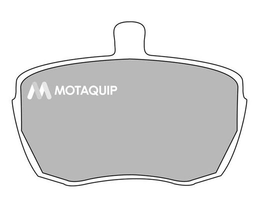 MOTAQUIP stabdžių trinkelių rinkinys, diskinis stabdys LVXL355