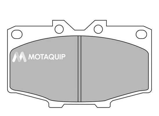 MOTAQUIP stabdžių trinkelių rinkinys, diskinis stabdys LVXL421